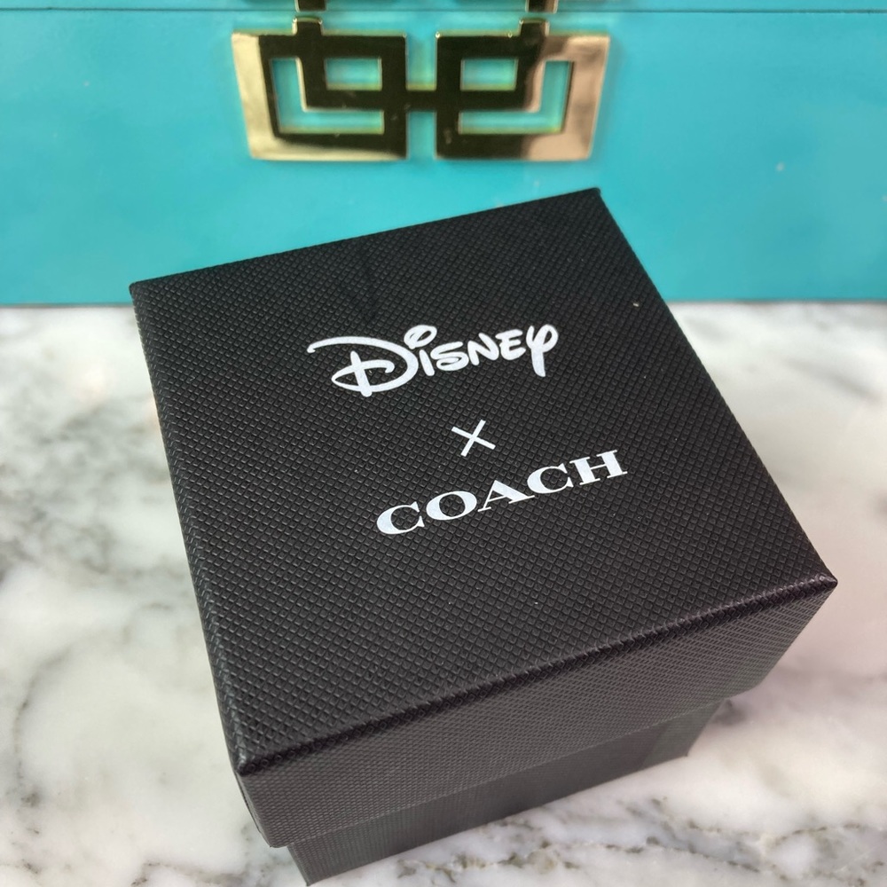 NWT COACH Disney X Villains Khaki Watch 14504072 - Picture 7 of 7